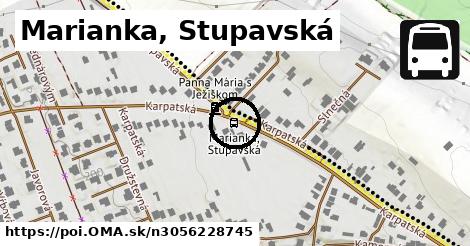 Marianka, Stupavská