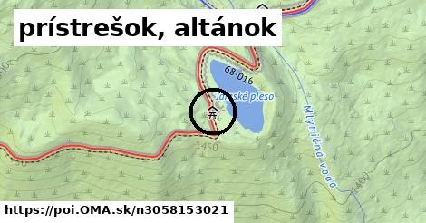 prístrešok, altánok