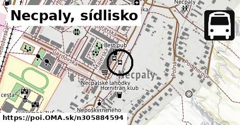 Necpaly, sídlisko