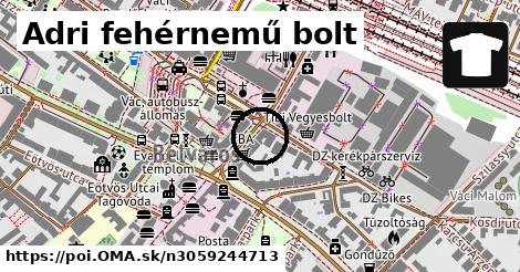 Adri fehérnemű bolt