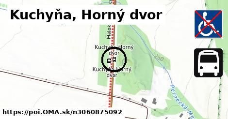 Kuchyňa, Horný dvor