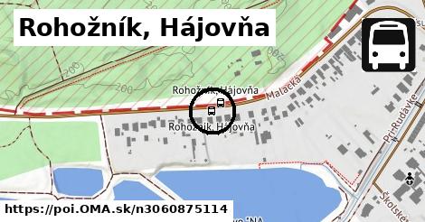 Rohožník, Hájovňa