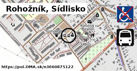 Rohožník, Sídlisko