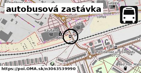 autobusová zastávka