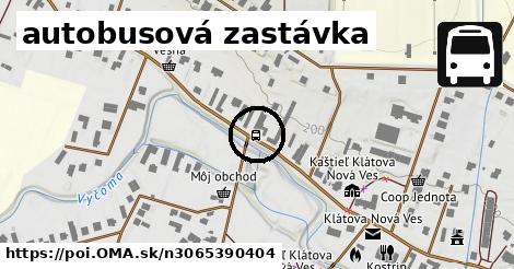 autobusová zastávka