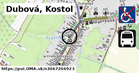 Dubová, Kostol