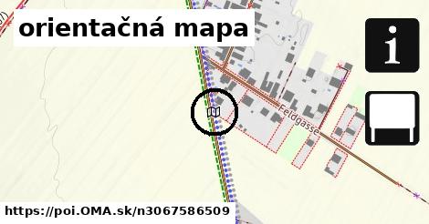 orientačná mapa