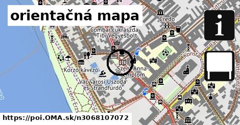 orientačná mapa