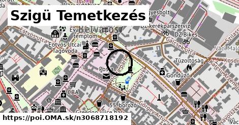 Szigü Temetkezés