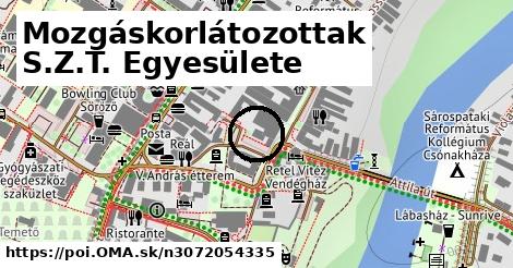 Mozgáskorlátozottak S.Z.T. Egyesülete