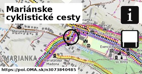 Mariánske cyklistické cesty