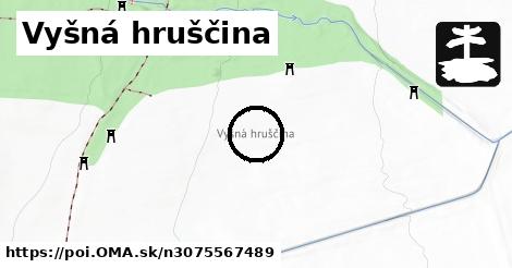 Vyšná hruščina