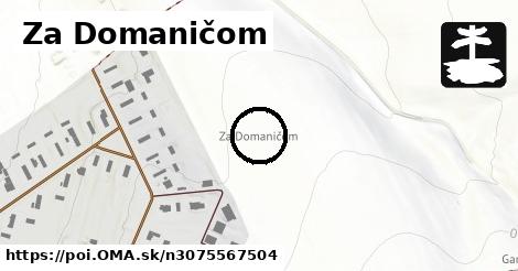 Za Domaničom