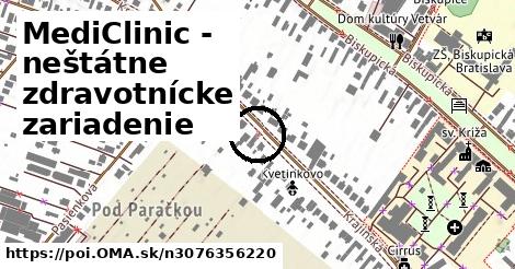 MediClinic - neštátne zdravotnícke zariadenie