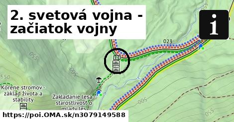 2. svetová vojna - začiatok vojny