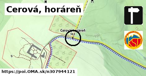 Cerová, horáreň