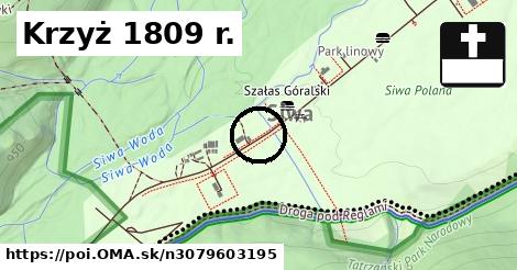 Krzyż 1809 r.