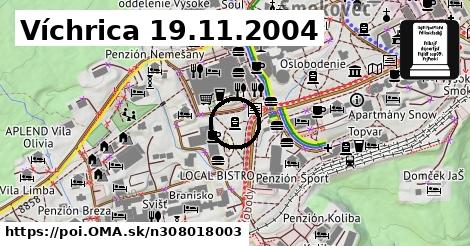 Víchrica 19.11.2004