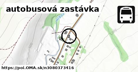 autobusová zastávka