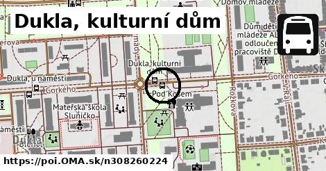 Dukla, kulturní dům