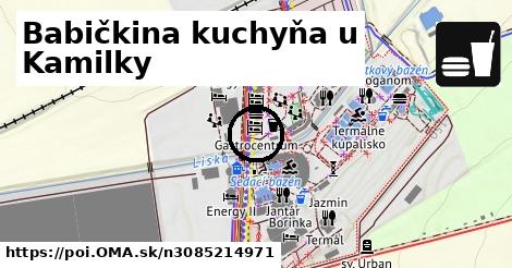 Babičkina kuchyňa u Kamilky