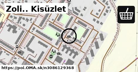 Zoli.. Kisüzlet