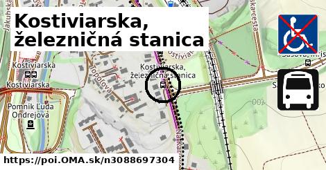 Kostiviarska, železničná stanica