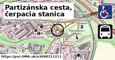 Partizánska cesta, čerpacia stanica