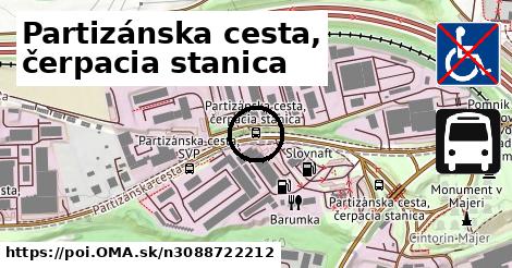 Partizánska cesta, čerpacia stanica