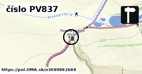 číslo PV837