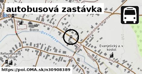 autobusová zastávka