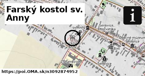 Farský kostol sv. Anny