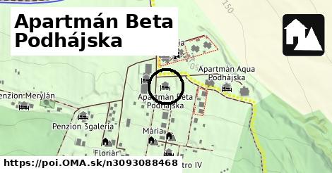 Apartmán Beta Podhájska