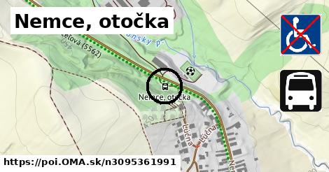 Nemce, otočka