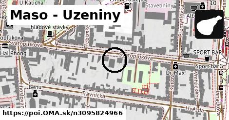 Maso - Uzeniny