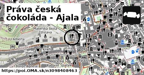 Práva česká čokoláda - Ajala