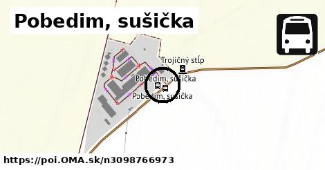 Pobedim, sušička