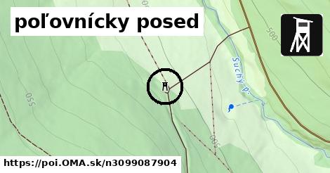 poľovnícky posed