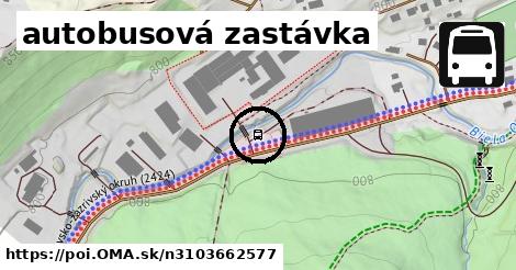 autobusová zastávka