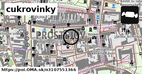 cukrovinky