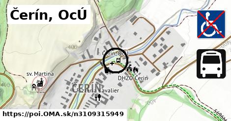 Čerín, OcÚ