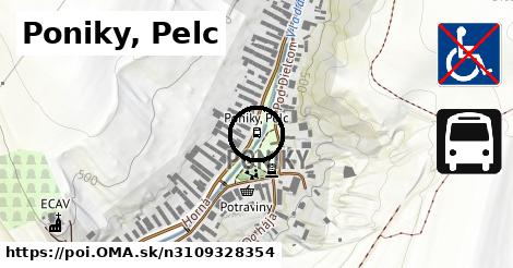 Poniky, Pelc