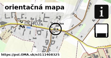 orientačná mapa