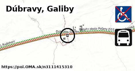 Dúbravy, Galiby