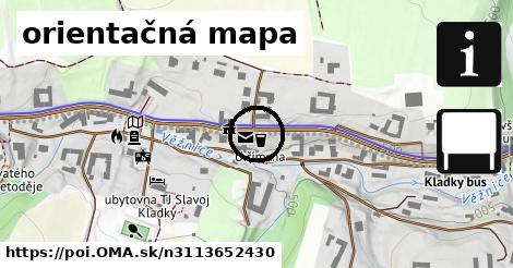 orientačná mapa