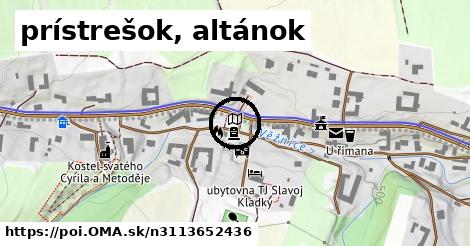 prístrešok, altánok