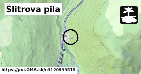 Šlitrova pila