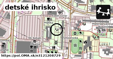 detské ihrisko