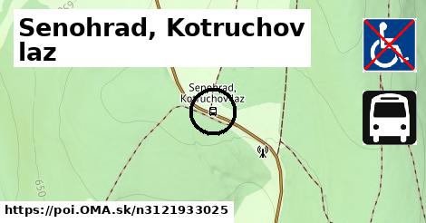 Senohrad, Kotruchov laz