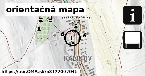 orientačná mapa